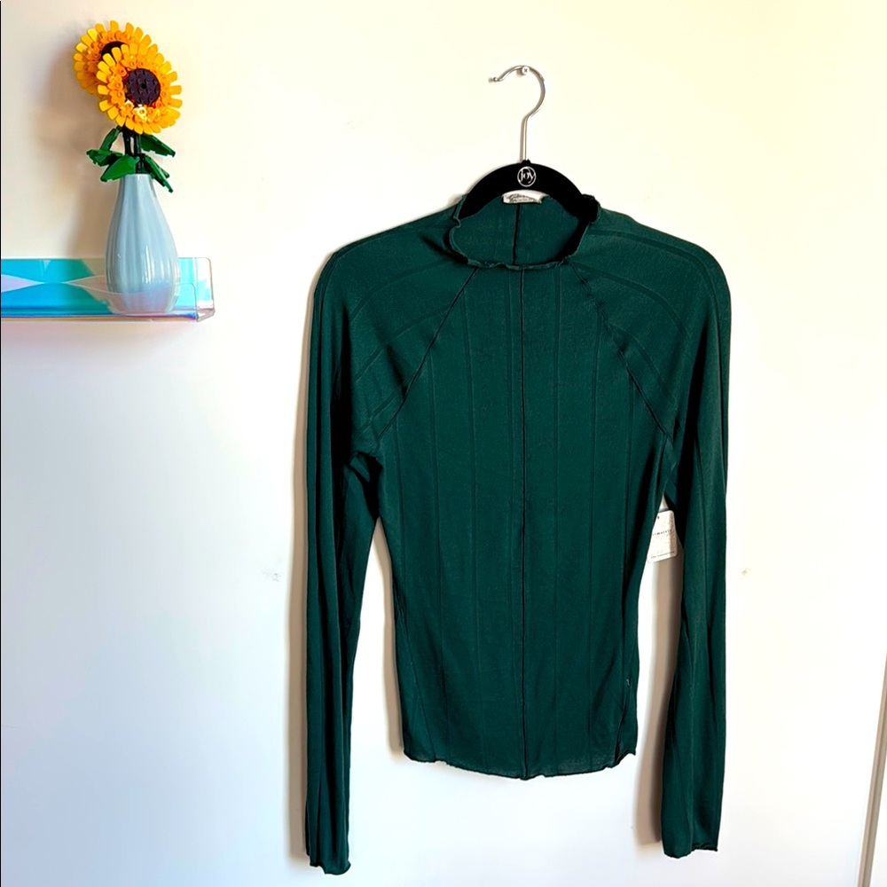 Intimately Free People Forest Green knit undershirt/top